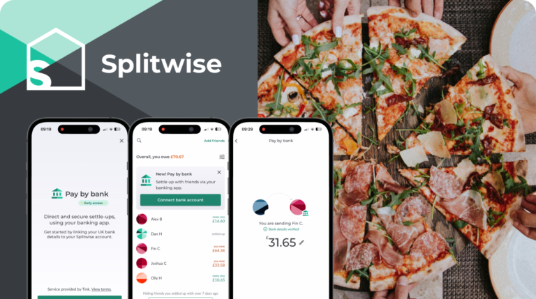 ‘Pay by bank’ from Splitwise